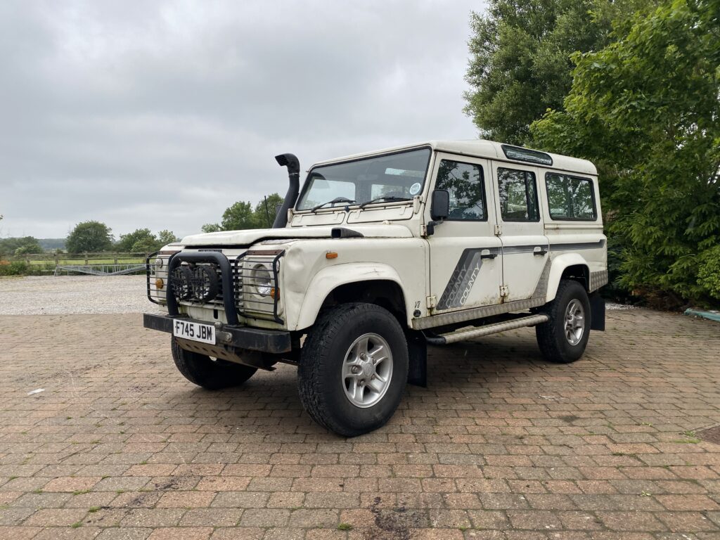 Defender D110, 1857